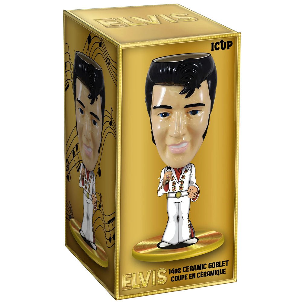 ELVIS PRESLEY エルヴィスプレスリー (生誕 90周年 ) - Molded Goblet / ゴブレット / 食器・グラス - PGS